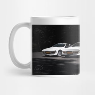 French 80s car design excellence in threefold Mug